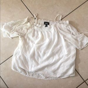 Off white crop top